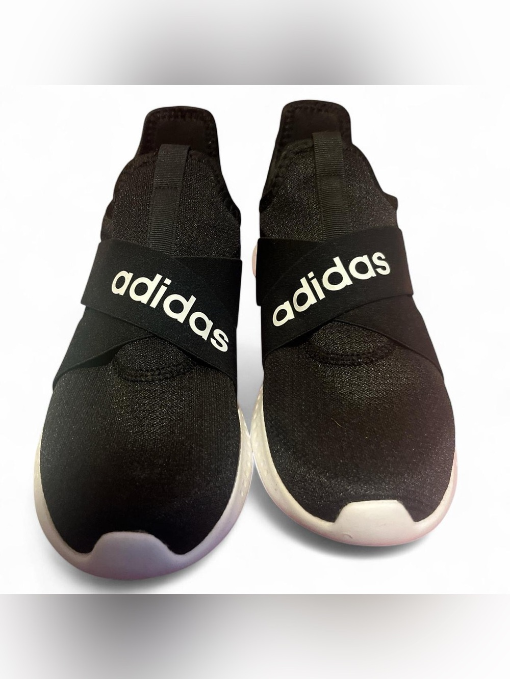 Adidas Puremotion Adapt Slip On Sneakers Women’s 7.5 Black Athletic Shoes
